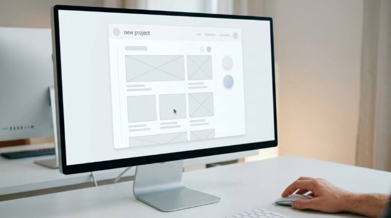 create a portfolio website without coding using Wix