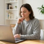 Mental health professional counseling a stressed patient